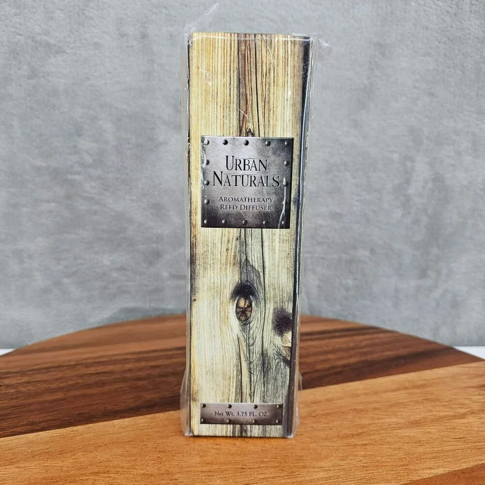 Urban Naturals Reed Diffuser Autumn Harvest Pumpkin Maple Nutmeg Vanilla New NIP